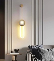 Настенный светильник, Бра, HUBERT 20*150, бронза, металл, LED.