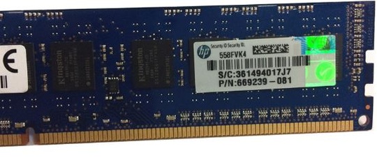 Оперативная память для сервера HP 8GB DDR3L-1600