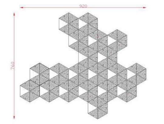 Настенный светильник Sconce, 92*78 см, золотой, LED