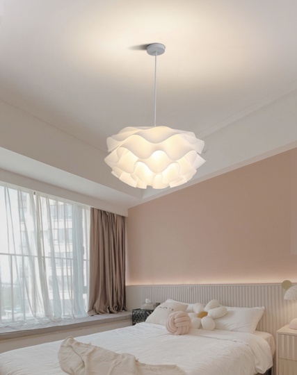 Подвесной светильник MAI HE MAI белый, 50*30 см. Светильник из акрила - PHRENA, E27, 30 Вт