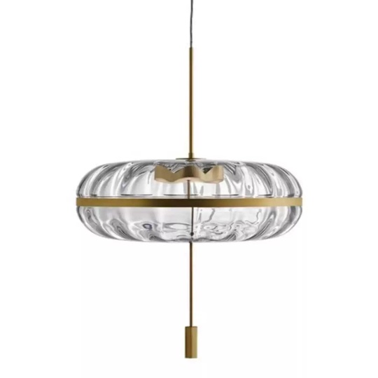 Светильник подвесной, бронза, Elorwin, металл, 35*52 см, светодиодная, LED