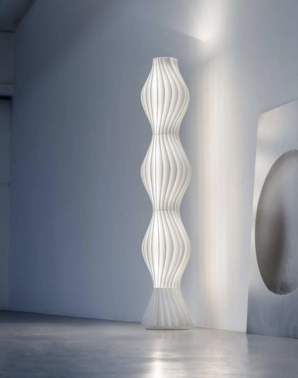 Напольный светильник белый STUDIO VAPOR, LED, 5 Вт