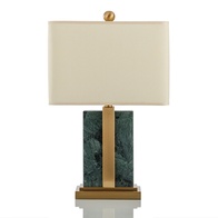 Зеленая настольная лампа My Interno Kingston, 38*63 см