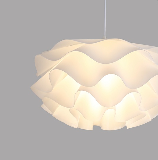 Подвесной светильник MAI HE MAI белый, 50*30 см. Светильник из акрила - PHRENA, E27, 30 Вт