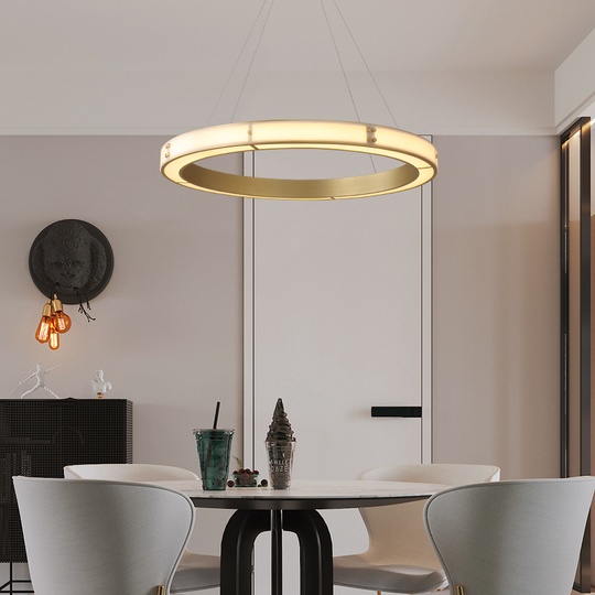 Подвесной светильник MAI HE MAI бронза. 80 см. KAILA - светильник бронза, LED