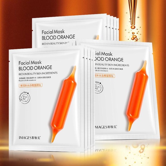 Антивозрастная маска для лица blood orange