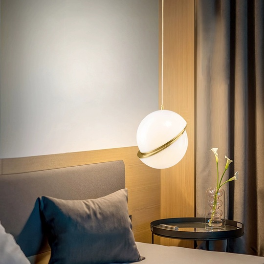 Люстра бронзовая Elypendent, металл, 20*22 см, Е27