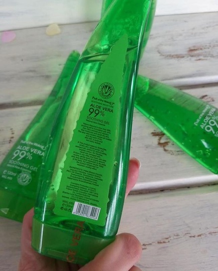 Успокаивающий гель Wokali 99% aloe vera, 120 мл