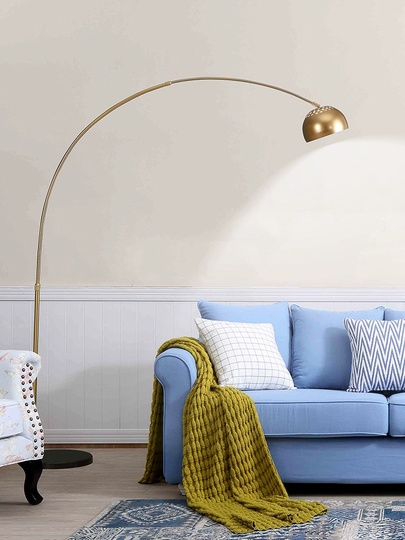 Торшер черный Luxor, 190*45*210 см, Е27, Е27, мрамор, 12 Вт