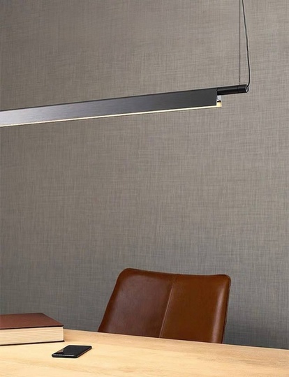 Люстра черная Vantor, металл, 140*200 см, светодиодная, LED