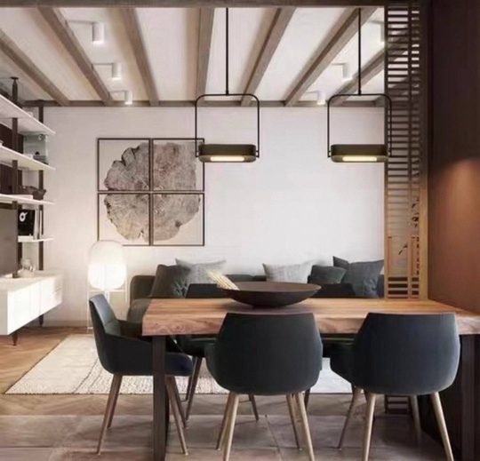 Люстра черная Eloraq, металл, 30*27 см, светодиодная, LED