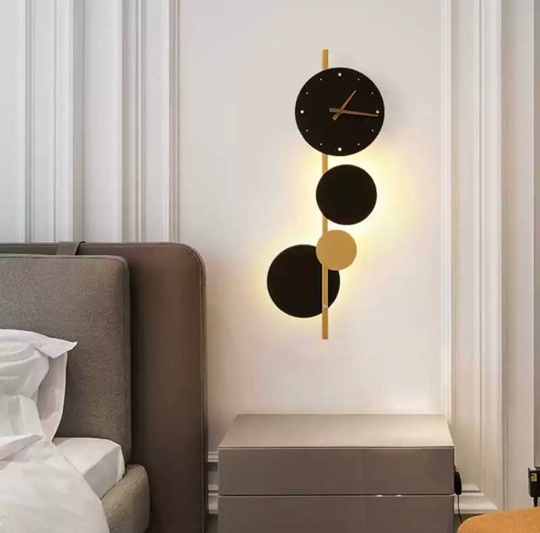 Настенный светильник, Бра, GARY 29*71, песочно-черный, медный, металл, LED.