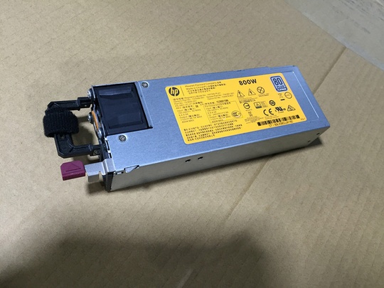 Серверный блок питания  720479-B21 HP Hot Plug Redundant Platinum 800W