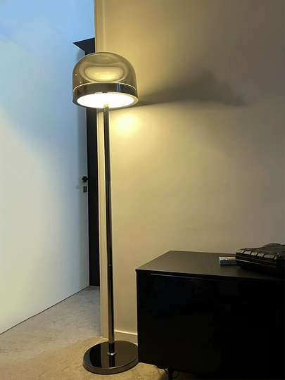 Торшер черный Elorix, 36*175 см, LED, металл, 10 Вт