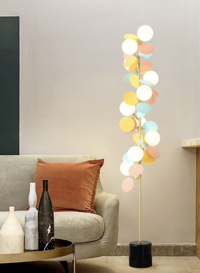 Напольный светильник разноцветный MATISSE Floor, G9, 10 Вт