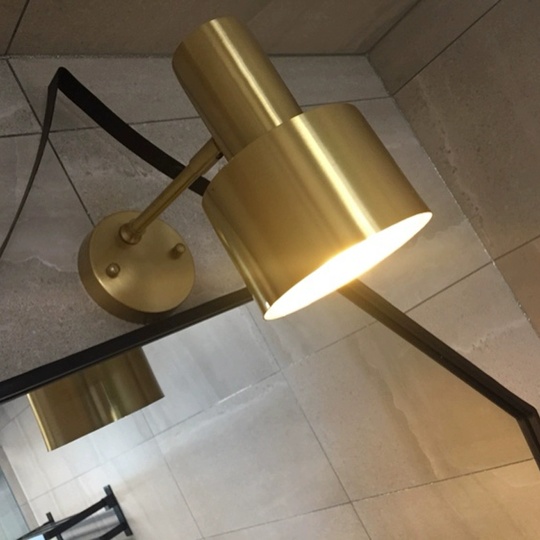 Настенный светильник OLIRA, Бра,  16*21, медь, металл, Е27.