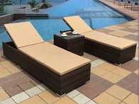 Шезлонг из ротанга Tea table