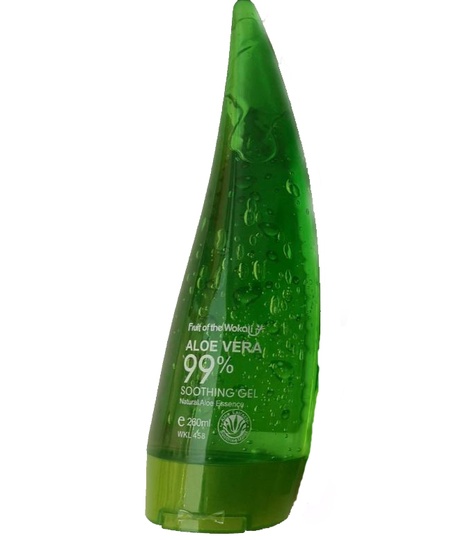Успокаивающий гель для лица и тела Aloe Vera Wokali 99% 260 мл