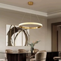 Люстра подвесная, медь, ПММА, NATA 80*100 металл, LED.