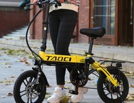 Электровелосипед Akz (желтый)