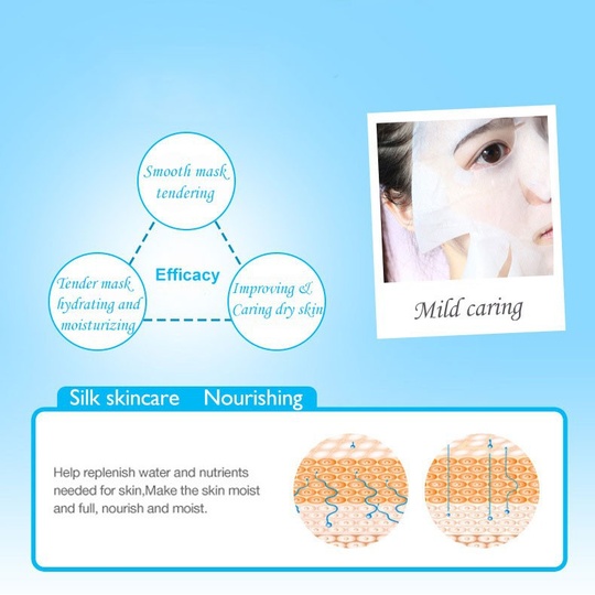 Маска с протеинами шелка