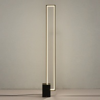 Торшер черный Aloryn, 20*140 см, LED, металл, 48 Вт