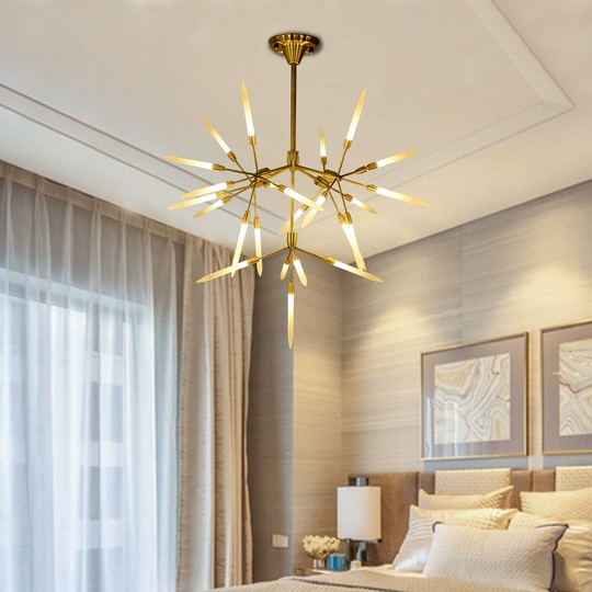 Подвесной светильник, медная, DEVIENT 60*100, стекло, металл, G4.