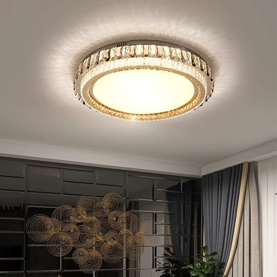 Потолочный светильник, золото, кристалл, LINA 100*16 металл, LED.