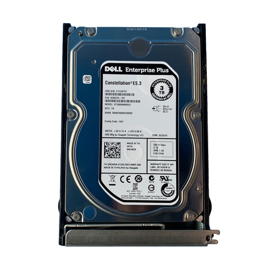 Жесткий диск DELL 3TB 3.5 7.2K SAS ST3000NM0023