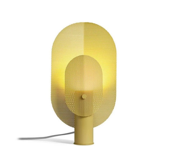 Настольная лампа HELICOPTER 20*40, металл, желтый