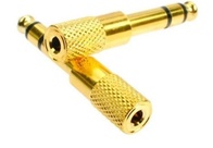 Аудио переходник 6.5 Jack - 3.5 Jack