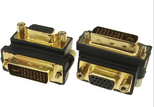 Переходник VGA-DVI 90 градусов