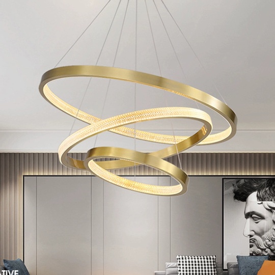 Люстра подвесная, медь, ПММА, MOOSE 80*60*40 металл, LED.