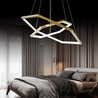 Люстра подвесная, медь, ПММА, CHIP 60*80 металл, LED.