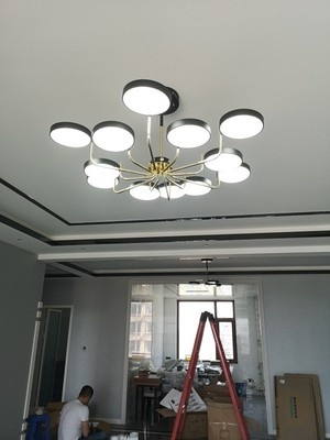 Подвесной светильник MAI HE MAI серый, 112 см. TAVIS - подвесная люстра, LED, 150 Вт