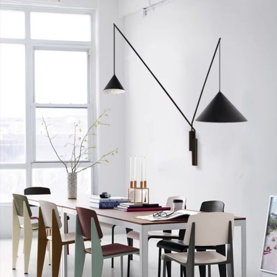 Настенный светильник черный Faris, 2 плафона, 15 Вт, металл