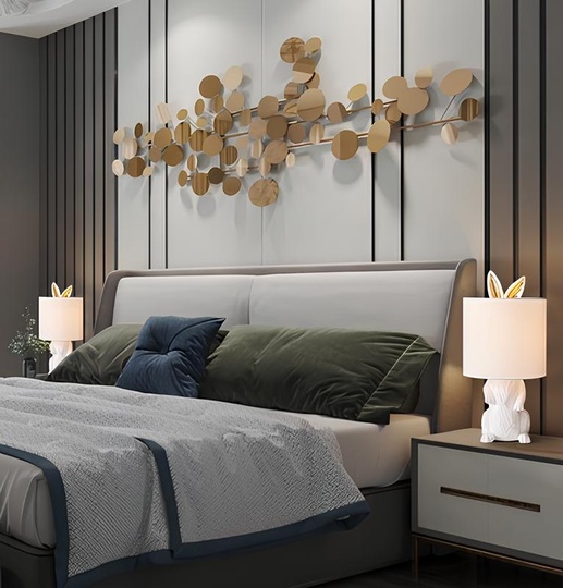 Настольная лампа кролик белый Rabit Banny, 23*49 см, светодиодная, E27