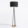 Напольный торшер, золото, Cooper 50*160, светодиодный, E27, металл