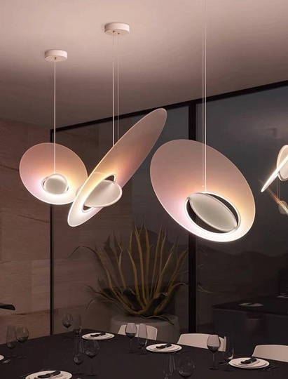 Светильник белый Eladrix, металл, 40*150 см, LED