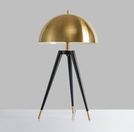 Настольная лампа ROCKET 35*65, античная бронза, черный, металл