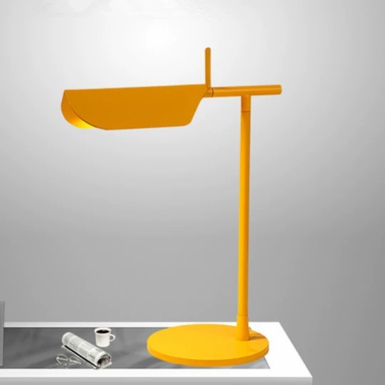 Настольная лампа AMALIA 30*40, желтая, металл, G9.