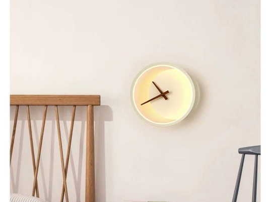 Настенный светильник, Бра, FRED 27*25, песочно-белый, металл, LED.