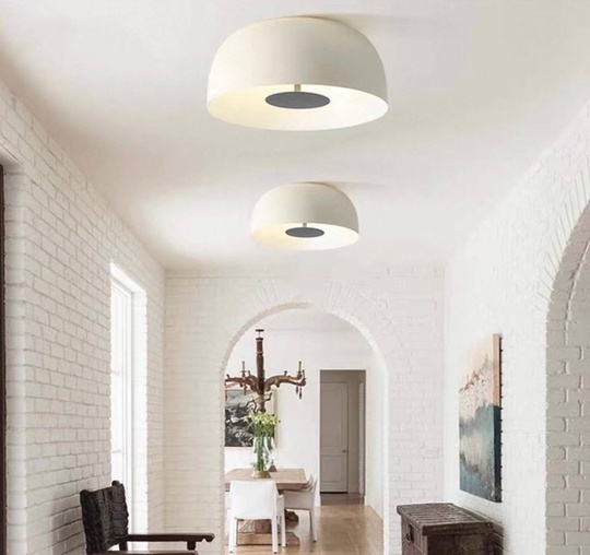 Потолочный светильник белый Elixura, металл, 41.8*25 см, светодиодная, LED