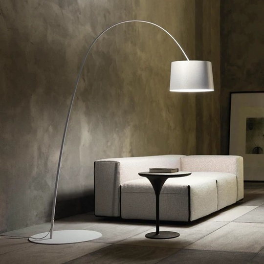 Торшер белый Ellivra, 200*220 см, LED, Е27*3, металл, 24 Вт