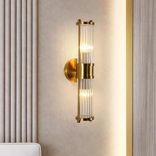 Настенный светильник медный CAMERON, Бра, 12*46, металл, LED.