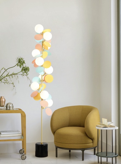 Напольный светильник разноцветный MATISSE Floor, G9, 10 Вт