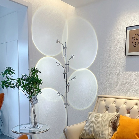 Торшер хром Elixara, 20*20*180 см, LED, металл, 14 Вт