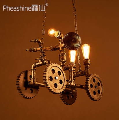 Дизайнерский светильник 57*50 см led, e14, железо, стекло, китай