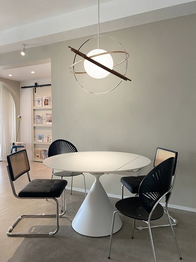 Светильник подвесной серебряный Alvorix, металл, 60*60 см, подвесная, Е27