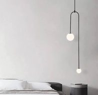 Светильник потолочный, черный, Elirvo, металл, 23*150 см, G9